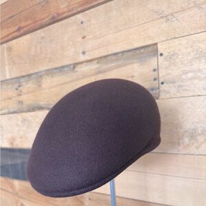 Classic  Dobbs Brown Wool Cuffley Cap